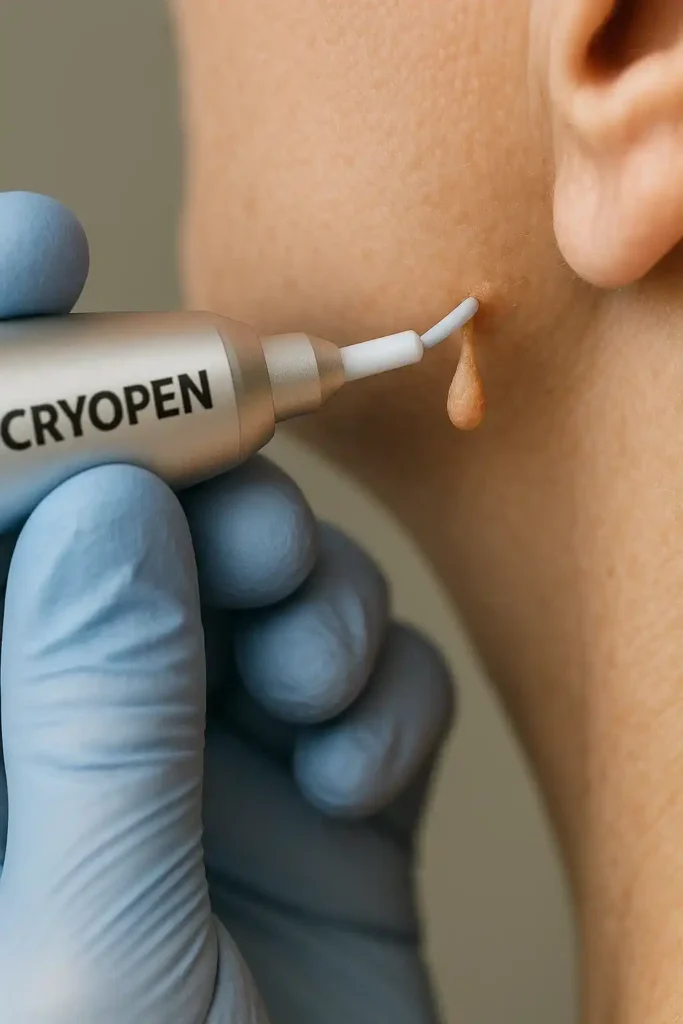 Cryopen for skin tags removal Wellingborough speak to our team today!