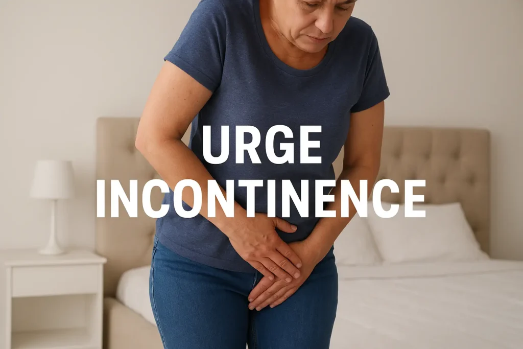 how to manage urge incontinence Wellingborough symptoms