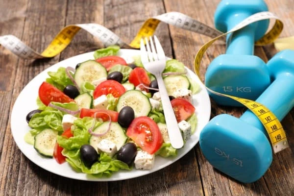 Example of good diet and exercise Wellingborough